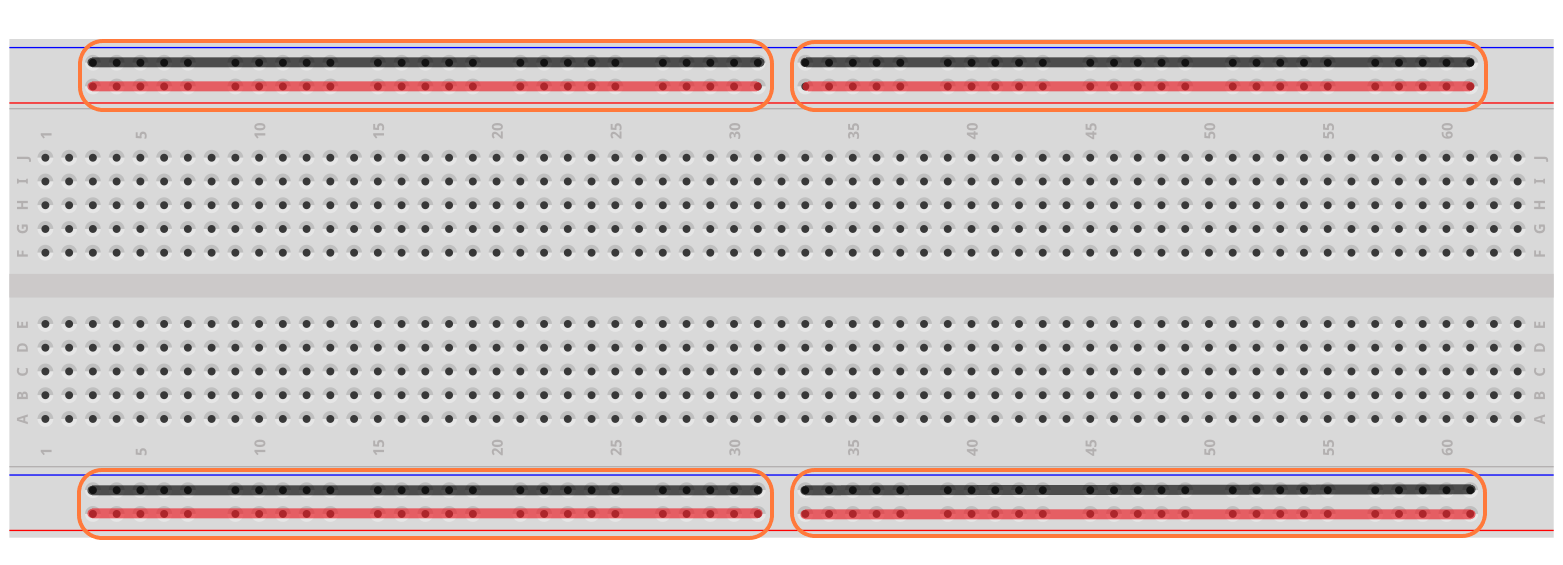 Breadboard Power Rails